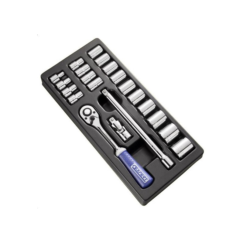 Module cliquet et accessoires 1/2" 21 Pcs - Expert E194677 Module cliquet et accessoires 1/2" 21 Pcs - Expert E194677