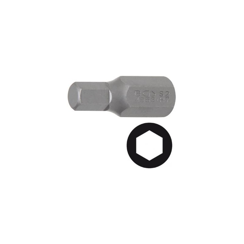 Embout 6 pans court (30mm) 6mm Embout 6 pans court (30mm) 6mm