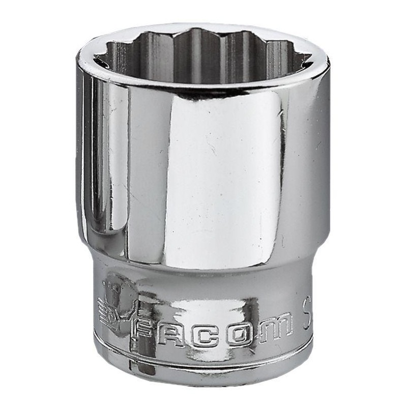 Douille 3/8" 12 pans métrique FACOM 19 mm Douille 3/8" 12 pans métrique FACOM 19 mm
