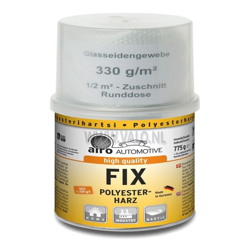 Kit complet Airo fix 2,5kg (1m²) Kit complet Airo fix 2,5kg (1m²)