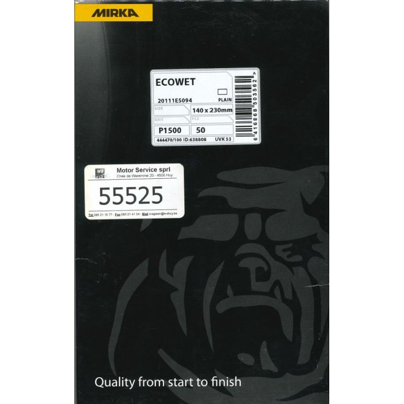 Papier à l'eau P1500