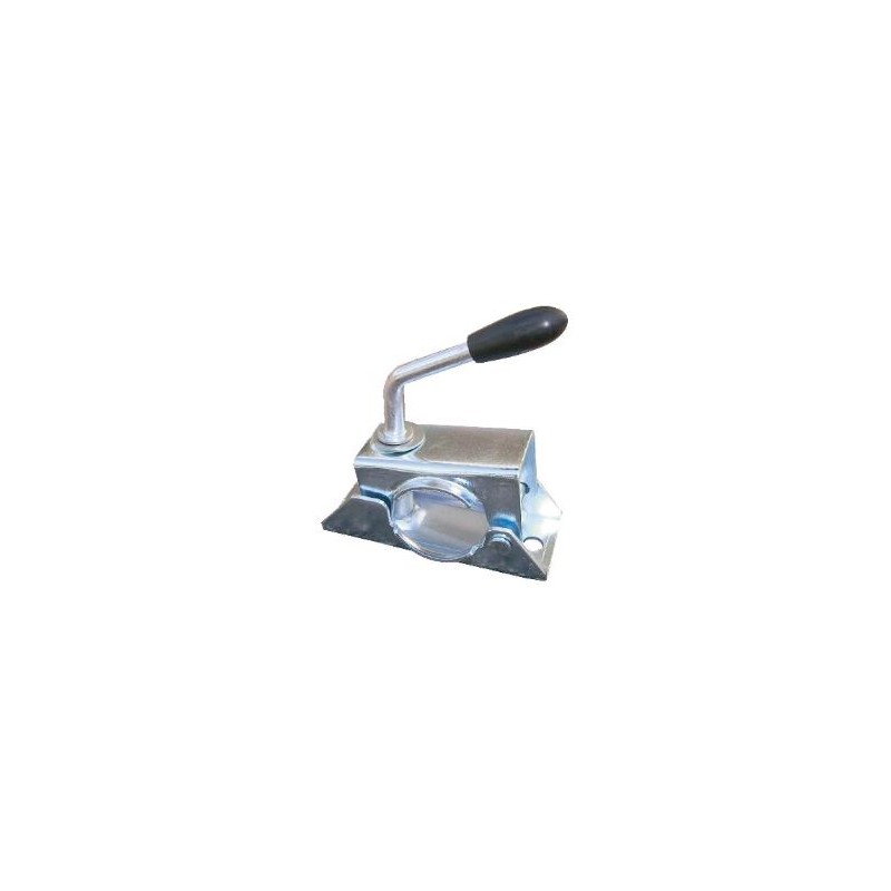 Support bequille et roue jockey 60mm Support bequille et roue jockey 60mm