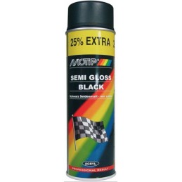 Peinture standard noir satiné en spray
