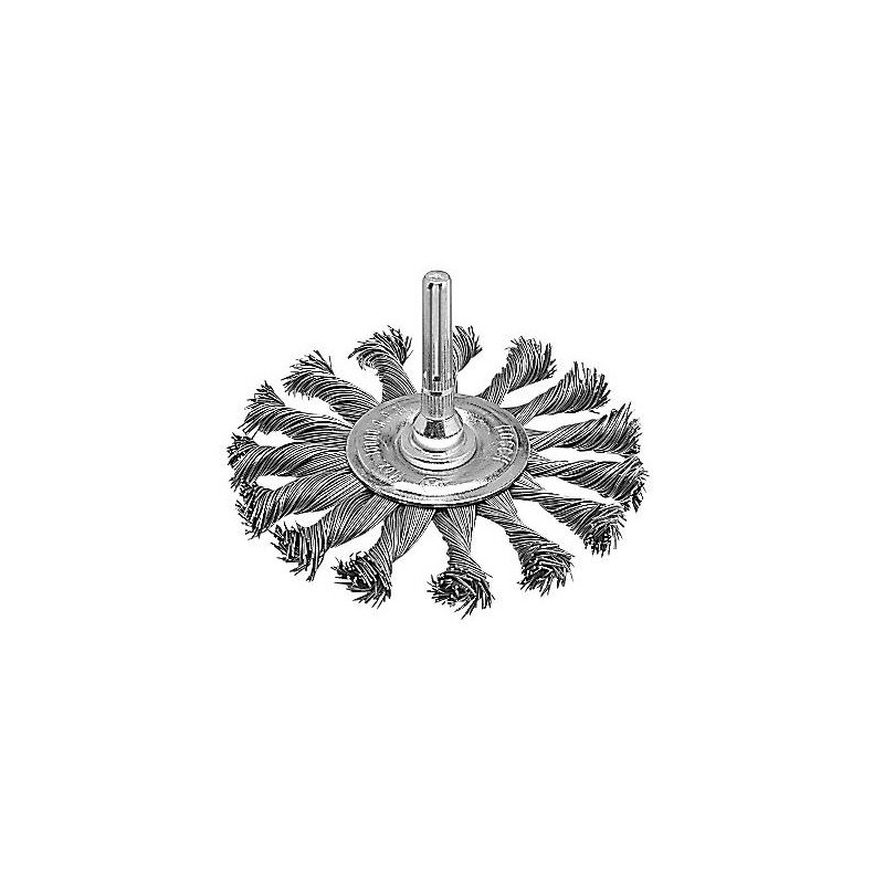 Brosse sur tige radiale