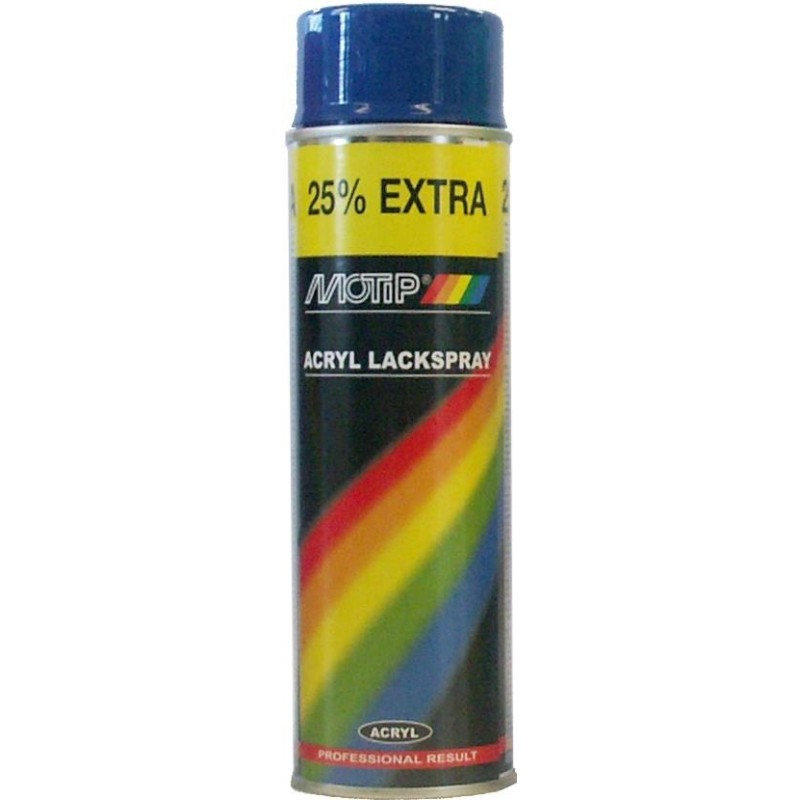 Peinture standard bleu en spray