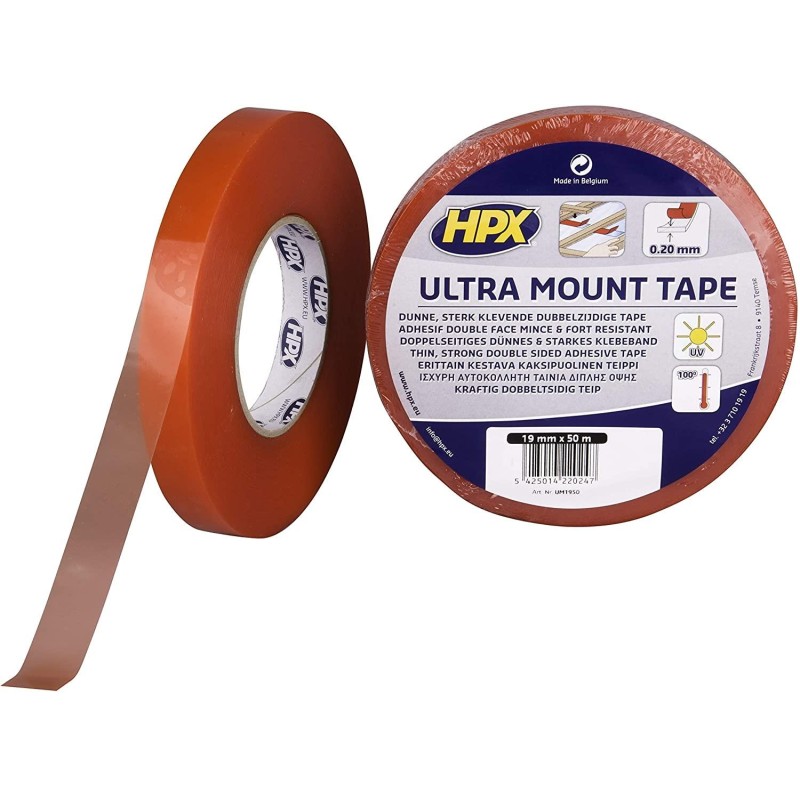 Ruban double face Ultra Mount 19mm x 50m Ruban double face Ultra Mount 19mm x 50m