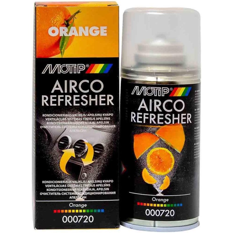 Désodorisant airco MOTIP 000720 - orange Désodorisant airco MOTIP 000720 - orange