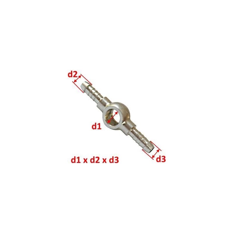 Banjo double 8 x 5 x 5mm Banjo double 8 x 5 x 5mm