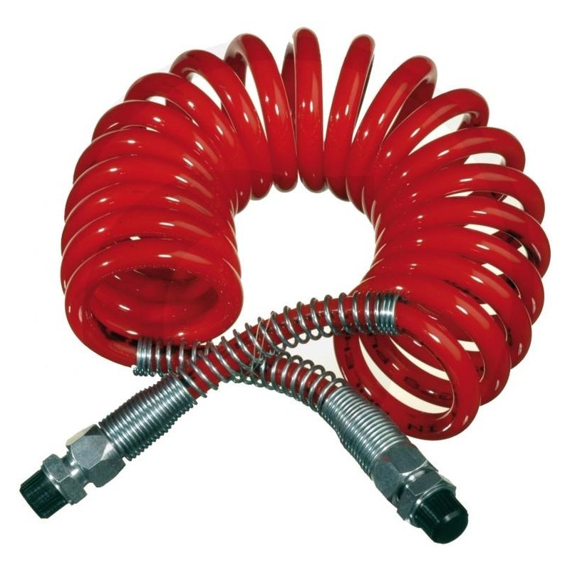 Tuyau spiralé rouge Tuyau spiralé rouge