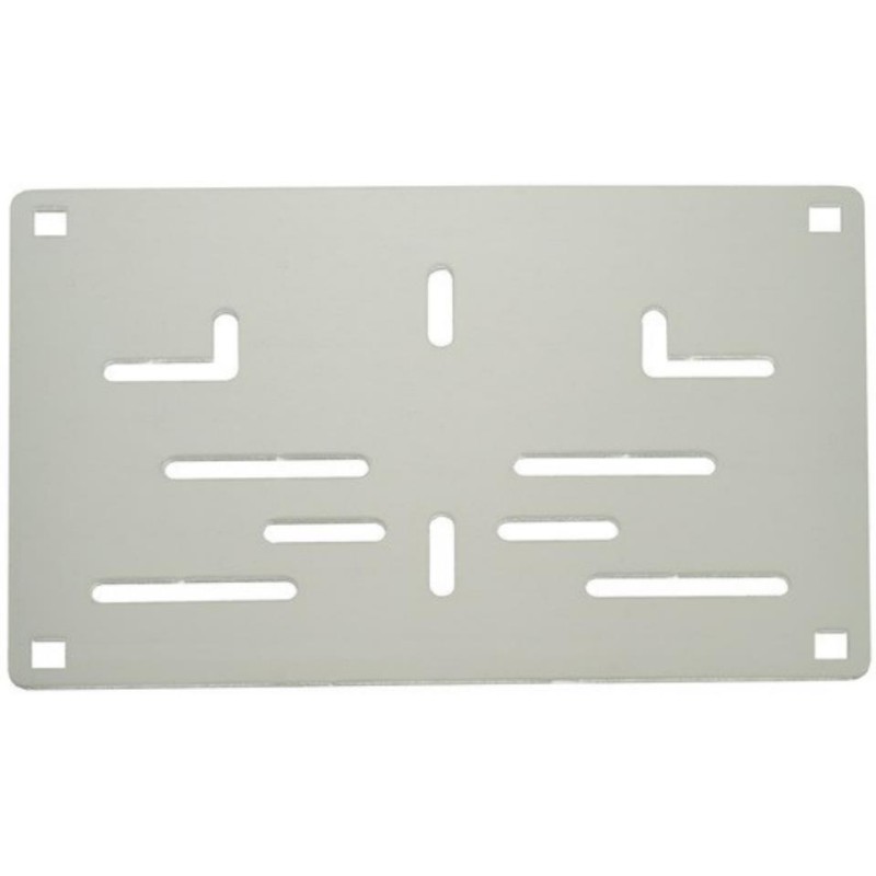 Porte plaque moto alu