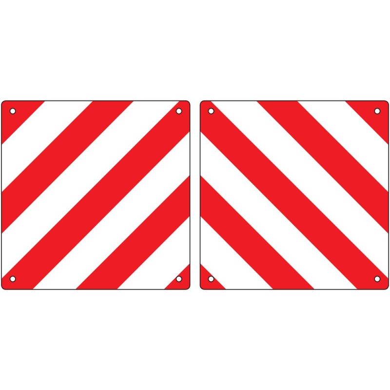 Jeu de 2 panneaux striés PANNEAU STRIE 42X42Cm AEB 94242-SET - R[2] -