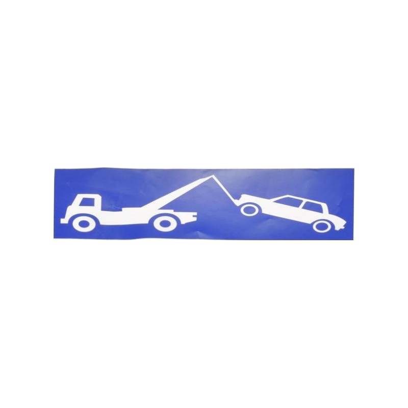 Logo " dépanneuse" autocollant R[3] S[2] - PLAQUE DEFENSE DE STATIONNE