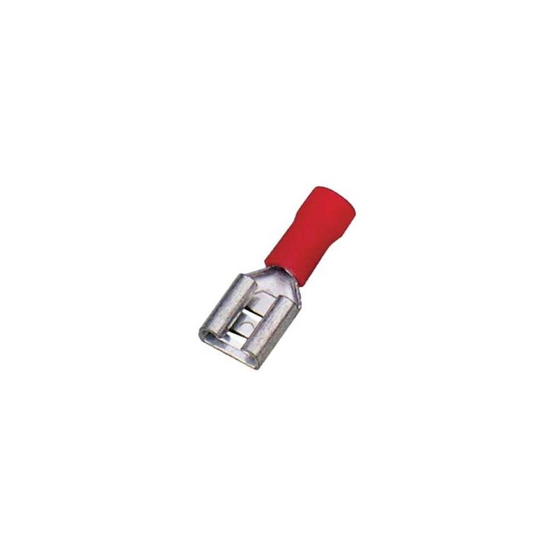 Plate femelle non isolée 6,3mm
