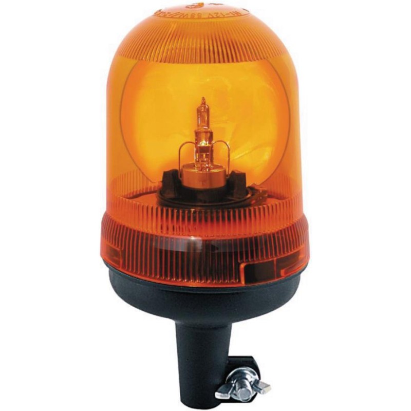 Gyrophare à enficher rigide feu complet 12V