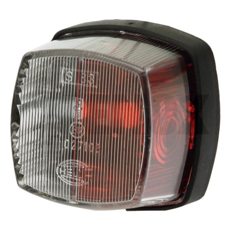 Feu carré rouge/blanc 2XS 005 639-001 Feu carré rouge/blanc 2XS 005 639-001