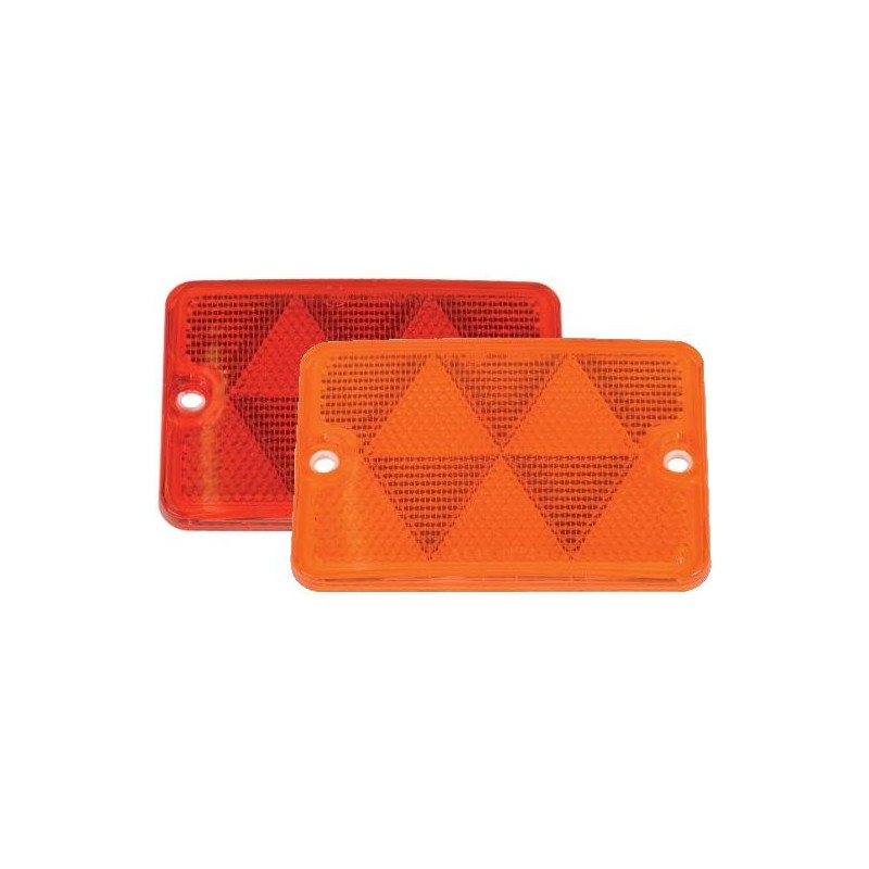 Catadioptre rectangulaire rouge Catadioptre rectangulaire rouge