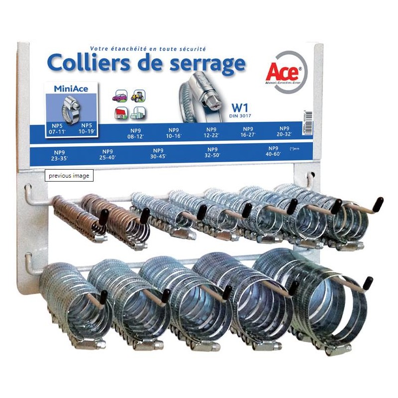 Assortiment collier de serrage Assortiment collier de serrage