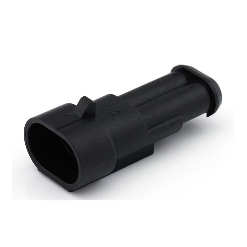 Connecteur 2 pôles étanche femelle Connecteur 2 pôles étanche femelle