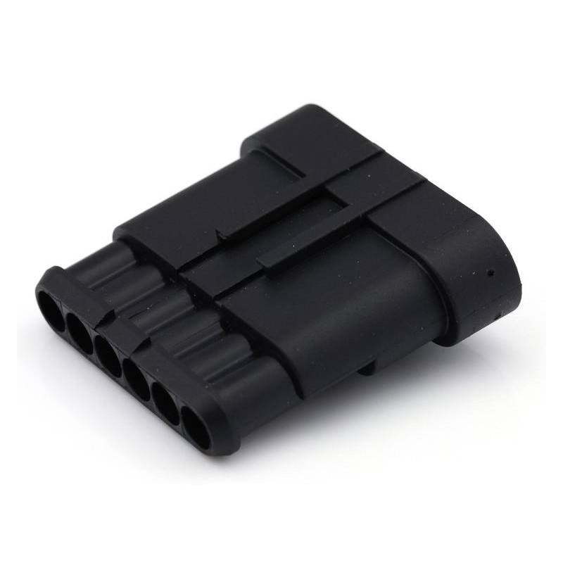 Connecteur 6 pôles étanche femelle Connecteur 6 pôles étanche femelle