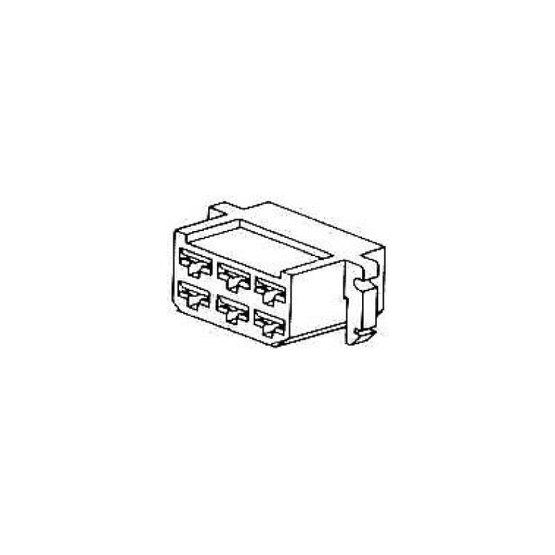 Connecteur 6 pôles mâle
