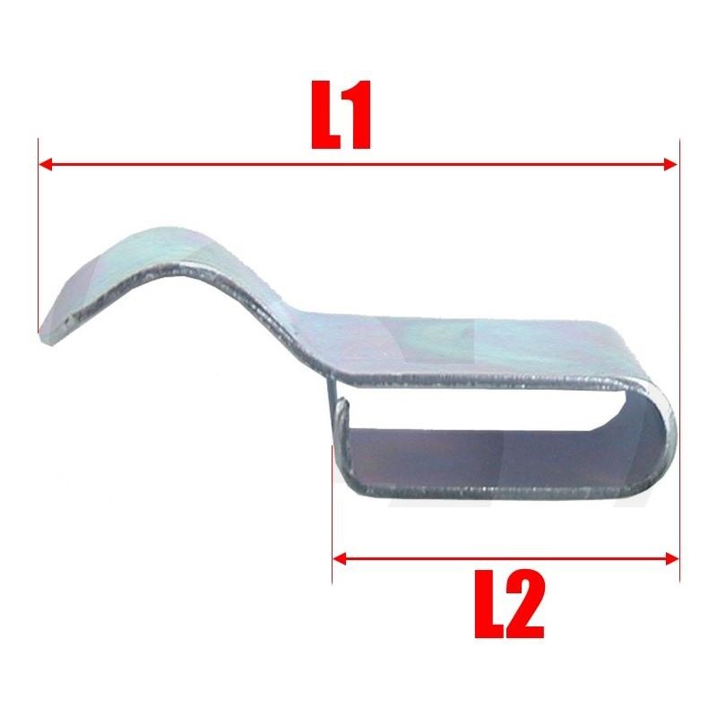 Agrafe câble pour châssis de remorque Agrafe câble pour châssis de remorque