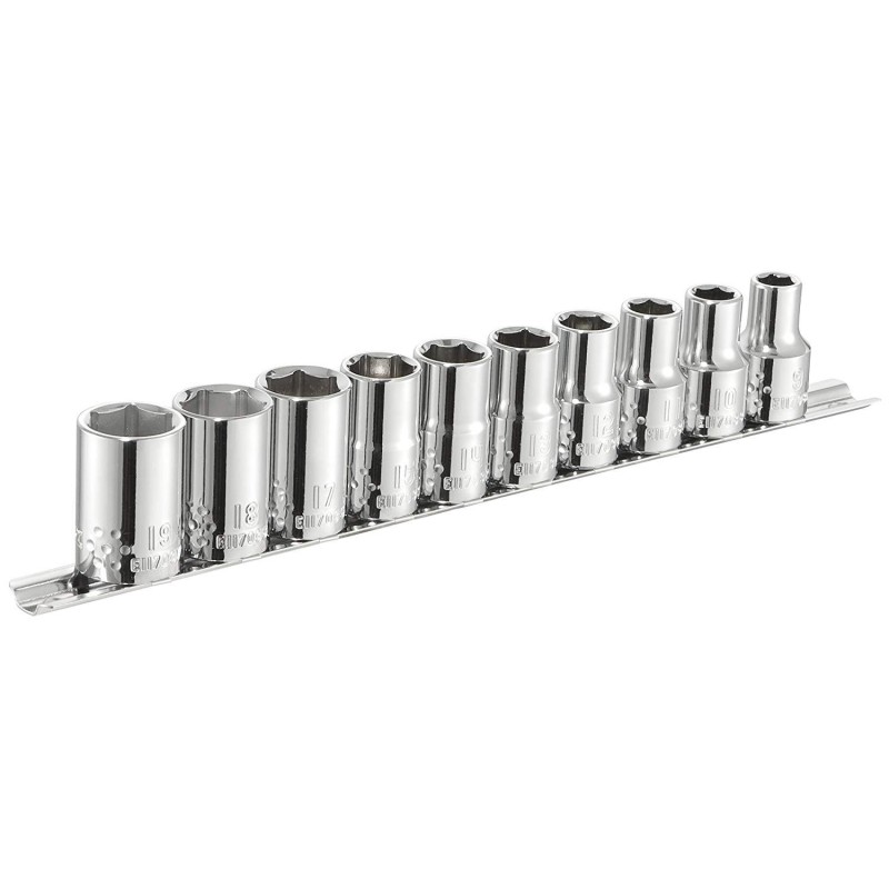 Rack de douilles métriques 1/2" 10 Pcs - Expert E034837 Rack de douilles métriques 1/2" 10 Pcs - Expert E034837