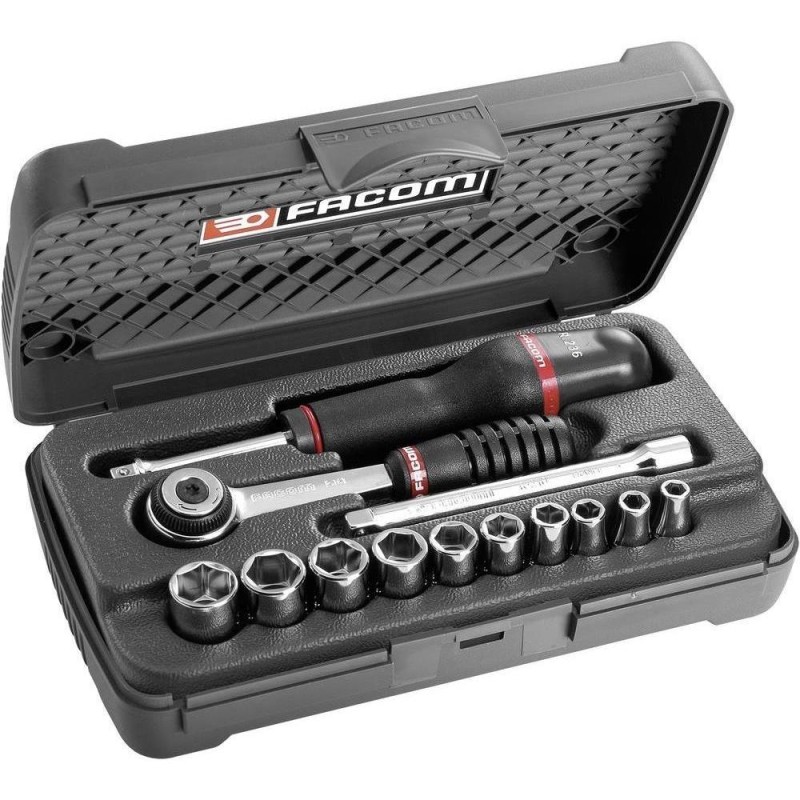 Coffret cliquet 1/4" FACOM R.151-1P6 Coffret cliquet 1/4" FACOM R.151-1P6
