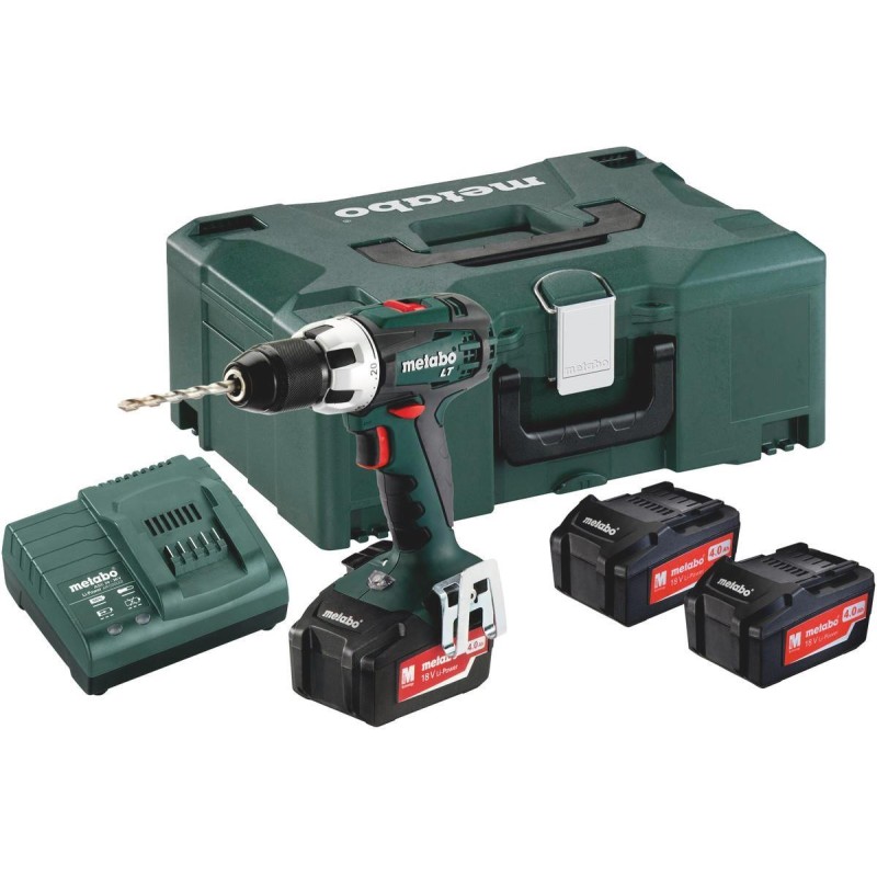 Visseuse Metabo BS 18 LT + 3x 4.0Ah sans percussion Visseuse Metabo BS 18 LT + 3x 4.0Ah sans percussion