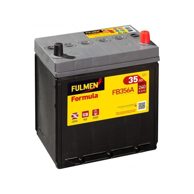 Batterie de démarrage 35Ah pour véhicule asiatique (petites bornes) Batterie de démarrage 35Ah pour véhicule asiatique (petites bornes)