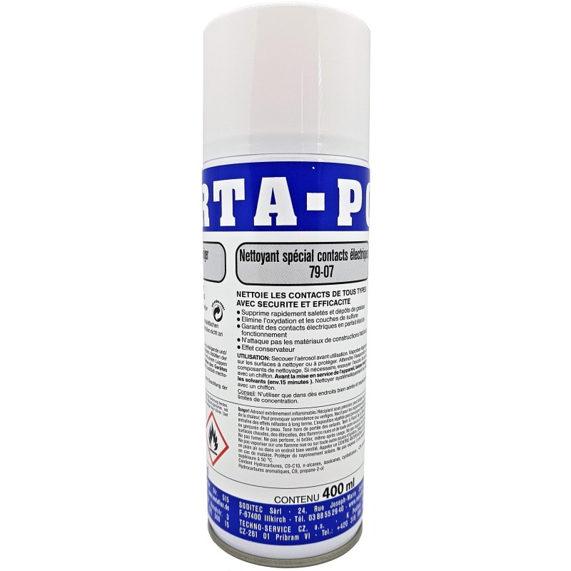 Nettoyant contacts électriques 400 ml Nettoyant contacts électriques 400 ml