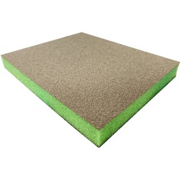 Boite 10 éponges SIA 98x120mm superfine (vert)
