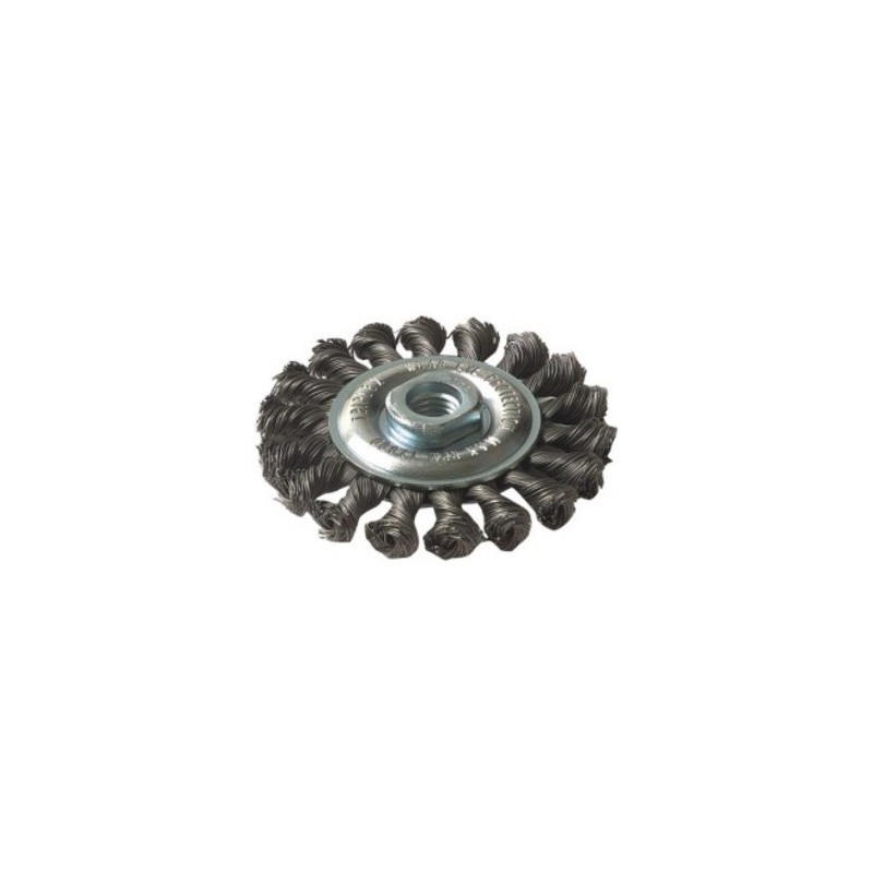 Brosse radiale pour meuleuse 115mm Inox