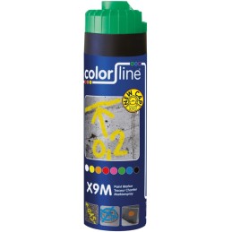 Peinture de marquage X9M jaune fluo