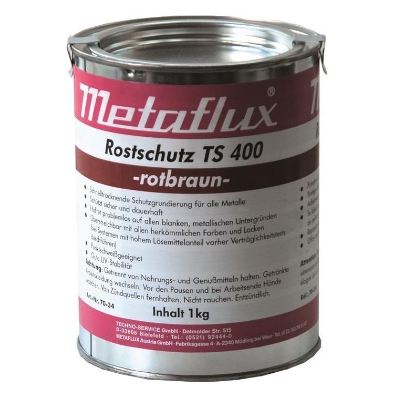 Metaflux anti rouille brun/rouge 1kg