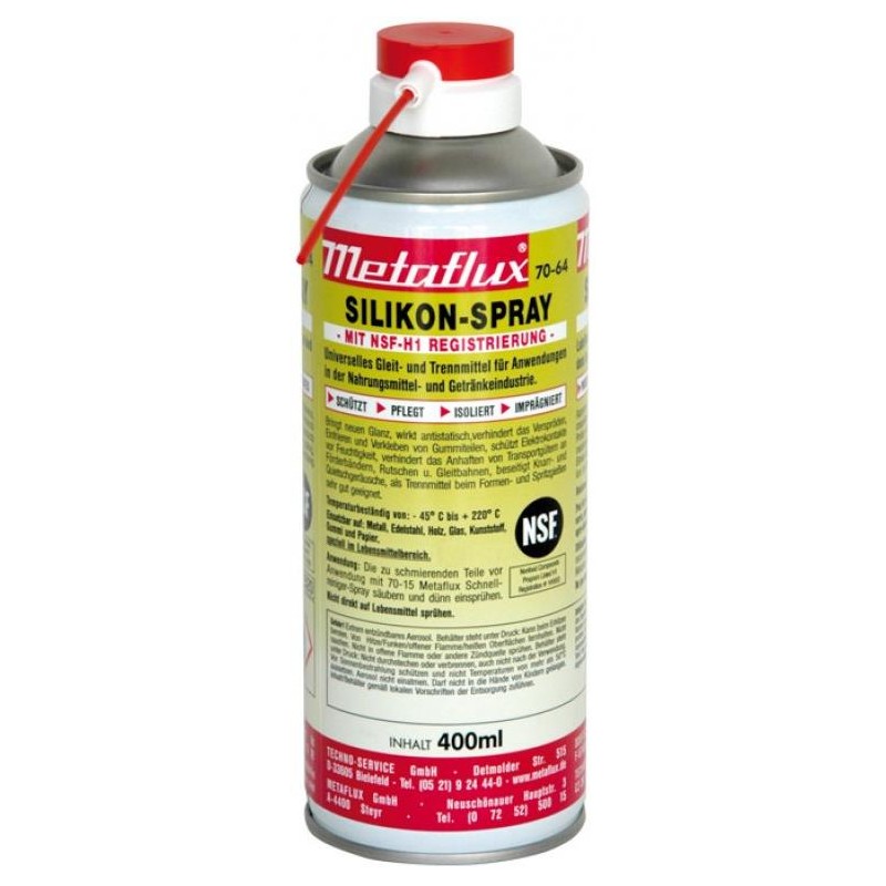 Metaflux spray silicone NSF 400ml Metaflux spray silicone NSF 400ml