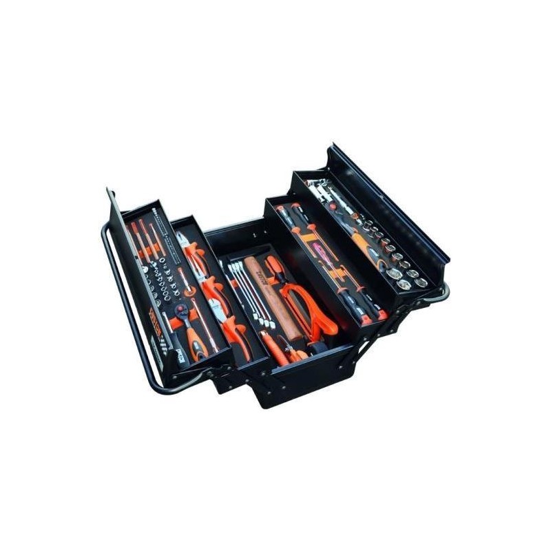 Coffre métallique 94 outils Coffre métallique 94 outils