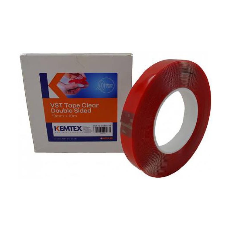 Double face transparent 25mm x 10m Double face transparent 25mm x 10m