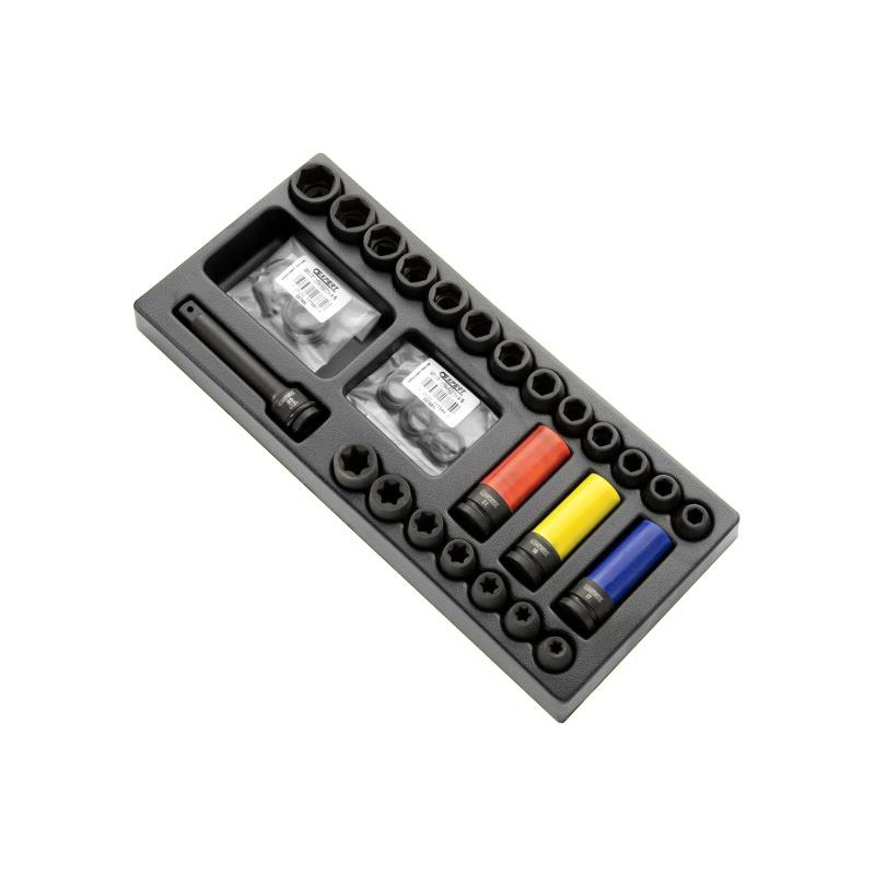 Modules de douilles impact 1/2" - Expert E041604 Modules de douilles impact 1/2" - Expert E041604
