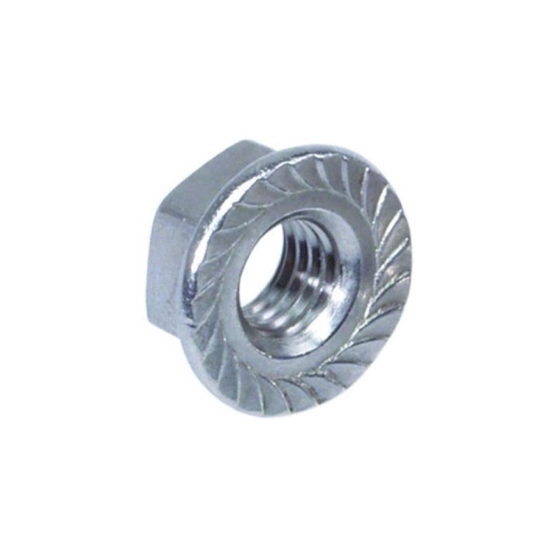 Ecrou DIN6923 strié M10 Ecrou DIN6923 strié M10