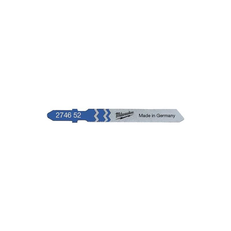 Lame de scie sauteuse Milwaukee - métal 50x0,7mm T118G (x5) Lame de scie sauteuse Milwaukee - métal 50x0,7mm T118G (x5)