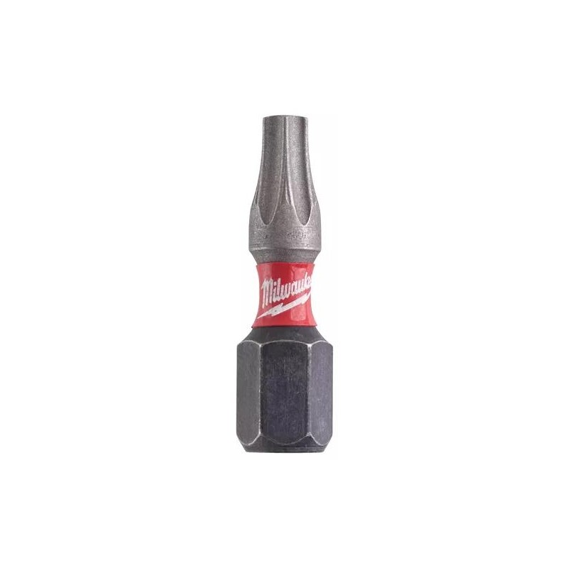 Boite de 25 embouts à chocs Milwaukee Torx TX15 - 25mm Boite de 25 embouts à chocs Milwaukee Torx TX15 - 25mm
