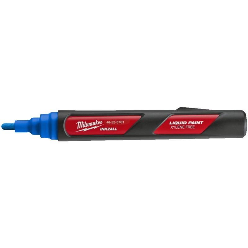 Marqueur peinture liquide bleu