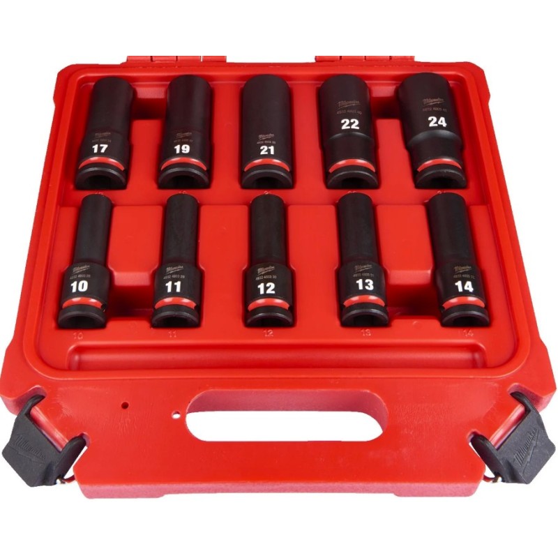 Jeu de 10 douilles SHOCKWAVE longues Jeu de 10 douilles SHOCKWAVE longues