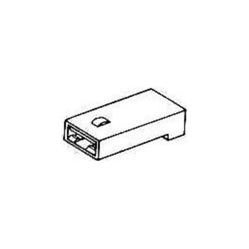 Connecteur 1 pôle mâle