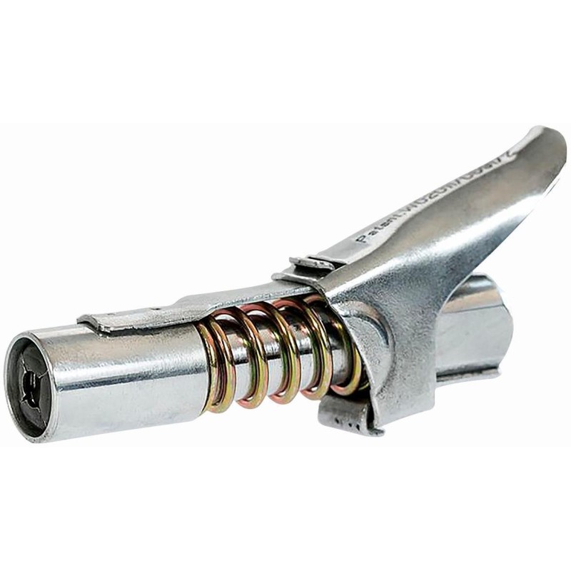 Agraffe avec verrouillage pour pompe à graisse