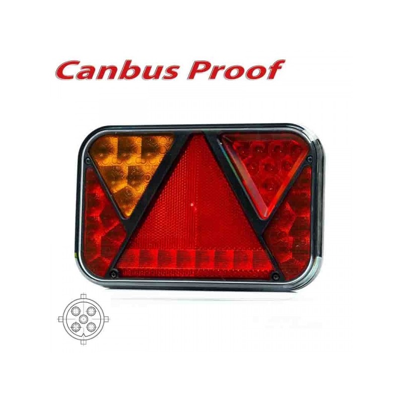 Feu arrière LED canbus gauche - E/P - A/B Feu arrière LED canbus gauche - E/P - A/B