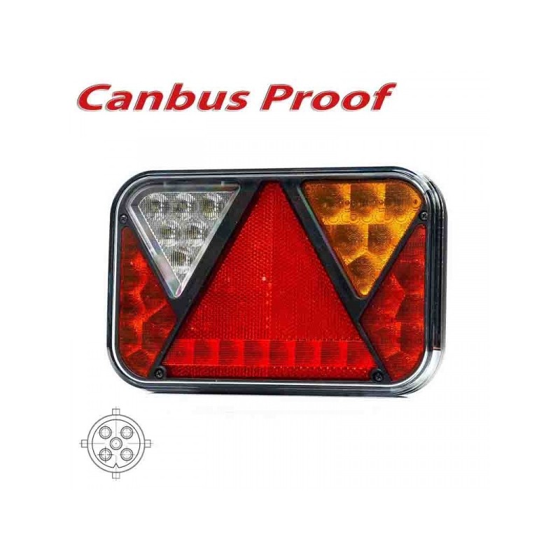 Feu arrière LED canbus droit - E/P - Recul Feu arrière LED canbus droit - E/P - Recul