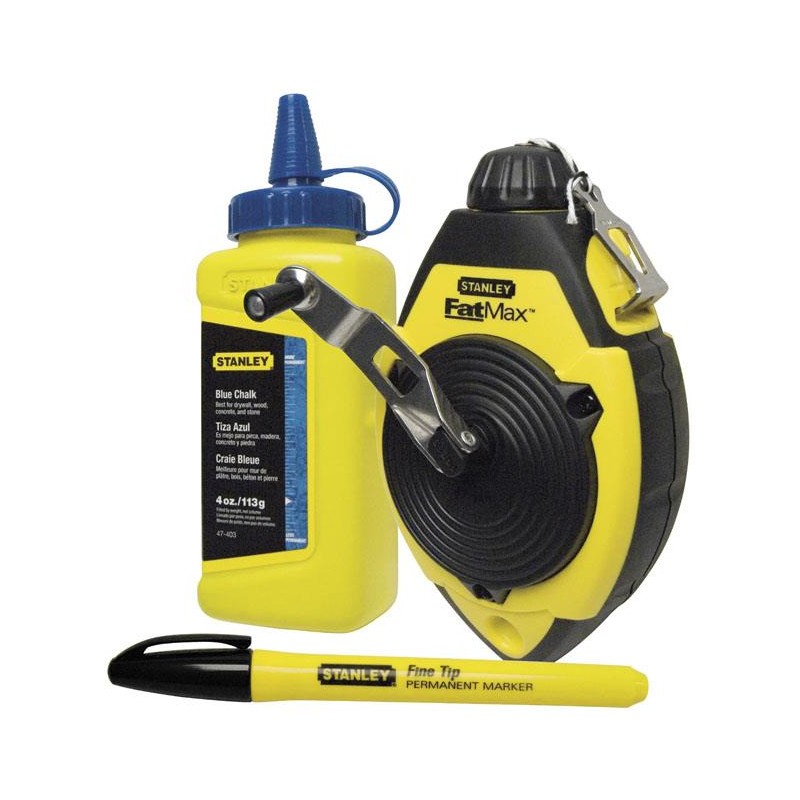 Set Cordeau Traçeur FatMax 30m - 0-47-681 Set Cordeau Traçeur FatMax 30m - 0-47-681