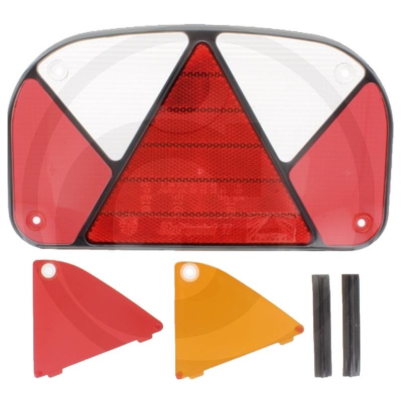 Verre de feu arrière multipoint Aspock Verre de feu arrière multipoint Aspock