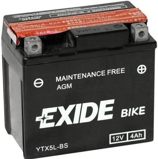 Batterie moto Exide 10Ah (YT12B-BS)